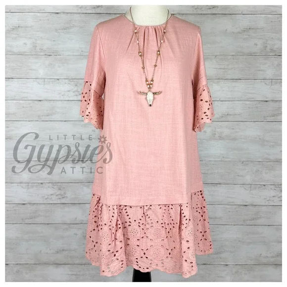 It's all Blush Tunic Dress - Picture 4 of 10